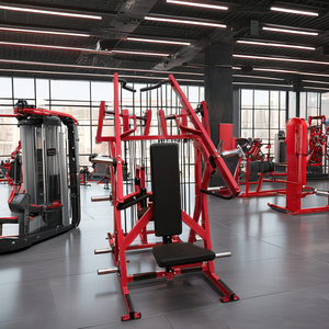 Equipo de Gimnasio Comercial Nuevo: Máquina de Press de Pecho Sentado y Lat Pulldown de Acero para Ejercicios de Fuerza en Espalda y Piernas K-2002 Comercial - Product Image 5