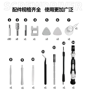 <span class=keywords><strong>Mini</strong></span>-jeu de tournevis de précision 115 en 1 avec embouts magnétiques, kit multifonction professionnel en CrV pour réparation avec polisseur OEM - Product Image 4