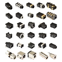 Connecteurs audio femelles, prise jack audio 1,65 5,5 mm x 2,5 mm, prise jack d'alimentation CC 30 V, connecteurs pour écouteurs, courant 1 A, 30 m max