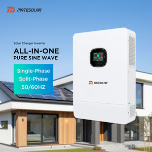 อินเวอร์เตอร์พลังงานแสงอาทิตย์แบบออฟกริด SRNE Hybrid 3Kw 5Kw 6KW 8KW 10KW 12KW ระบบแยกเฟส MPPT คลื่นไซน์บริสุทธิ์ พร้อม WIFI ควบคุมระยะไกล - Product Image 1