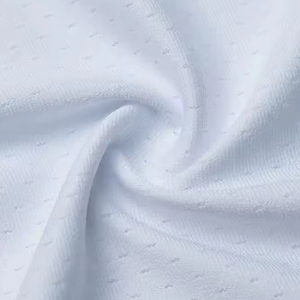 Tela de malla de punto por trama transpirable y que absorbe la humedad de 200 g, 90% poliéster 10% elastano, para uniformes escolares deportivos lisos. - Product Image 2