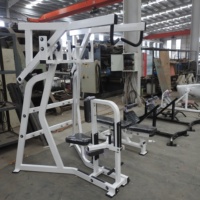 Nouvel équipement de musculation de gymnastique Entraînement du dos Rangée haute iso-latérale pour salle de sport