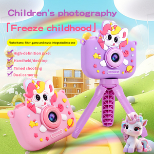 Cámara Infantil Smartwave <span class=keywords><strong>con</strong></span> Diseño de <span class=keywords><strong>Dibujos</strong></span> <span class=keywords><strong>Animados</strong></span>, Mini Cámara de <span class=keywords><strong>Video</strong></span> HD, Sensor de Imagen CMOS, Soporte para Tarjetas MicroSD, Cámara Digital Frontal/Trasera, Pantalla de 2 Pulgadas - Product Image 3