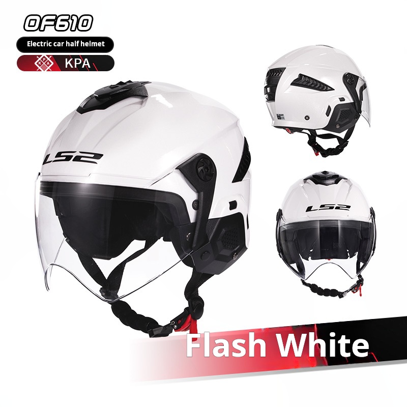 Flash blanco (parabrisas negro)