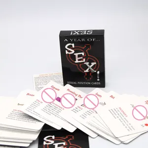 Juguete sexual para adultos, cartas de posición <span class=keywords><strong>Sexy</strong></span> para parejas, 54 Uds., gran oferta - Product Image 2