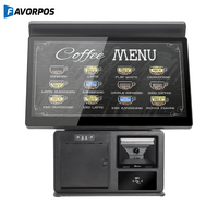 Terminal de point de vente tactile, caisse enregistreuse POS, kiosque POS Windows Android pour restaurant