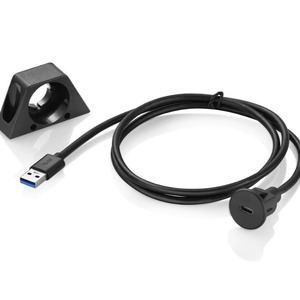 Car <b>Charger</b> Panel USB <b>Type</b> <b>C</b> To USB3.0 <b>Cable</b> 15W PD Output For Laptop ABS Material - Product Image 2