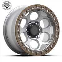 Jantes en alliage 6x5.5 de 16, 18, 20, 22, 24 pouces, design Beadlock tout-terrain 4x4 pour Land Rover Range Rover Sport