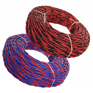 Cable RVS Flexible, campana trenzada, guía interior, Servo Cable, 0,5mm, 1,0mm, 1,5mm, cable eléctrico trenzado