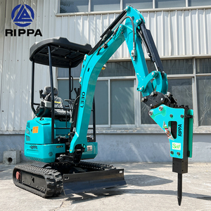 Rippa Import 1ton 2ton 3ton 3.5 Ton 1T 2T 3T Mini Graafmachine Bagger Bager Prijzen China Minibagger - Product Image 1