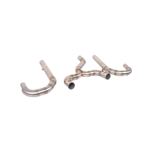 Échappement deux-en-un en acier inoxydable de 38mm pour accessoires de moto de motos de la série R - Product Image 4