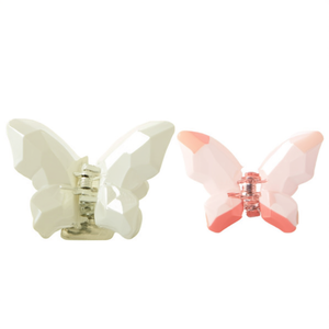 Pinza de Pelo con Diseño de Mariposa Kt de 8.5 cm, Accesorio de Pelo de Plástico para Mujer, Uso Diario - Product Image 1
