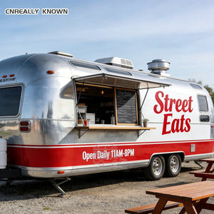 Remorque de service mobile légère et robuste en panneaux composites pour cuisine, homologuée DOT CE VIN, à faible consommation de carburant - Product Image 2