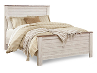 Lit à panneaux queen moderne avec revêtement capitonné Couverture en tissu de velours doux Meubles élégants et confortables