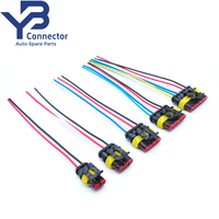 Connecteur à 6 broches 2.3.4.5.6 282104-1 282080-1 TE Connectivity AMP Superseal Série 1.5 Connecteur de capteur ABS avec câbles de raccordement pour motos