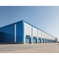 Nave industrial para maquila textil — Estructura de acero galvanizado, diseño antisísmico, zona franca,Techo blanco reflectivo