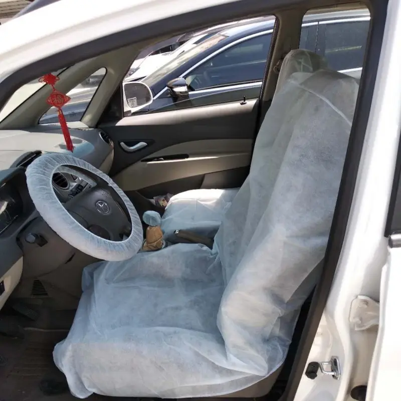 Desechable PP Material no tejido cubierta de asiento de coche