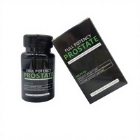 Capsules de bien-être de la prostate en marque propre avec poudre de canneberge et bêta-sitostérol pour le confort urinaire et l'amélioration du flux