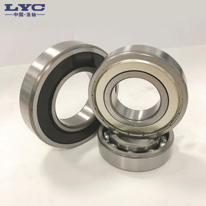洛陽LYC高速炭素鋼ベアリング6204E深溝ボールベアリング低ノイズ6204E-2Z 6204E-2RZ - Product Image 2
