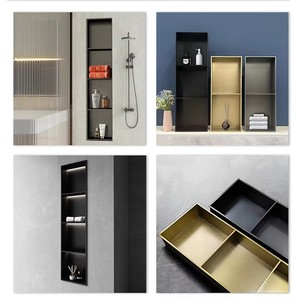 <span class=keywords><strong>Niche</strong></span> <span class=keywords><strong>de</strong></span> douche personnalisée avec lumière LED Étagère encastrée en acier inoxydable pour <span class=keywords><strong>salle</strong></span> <span class=keywords><strong>de</strong></span> <span class=keywords><strong>bain</strong></span> Niches murales pour <span class=keywords><strong>salle</strong></span> <span class=keywords><strong>de</strong></span> <span class=keywords><strong>bain</strong></span> - Product Image 4