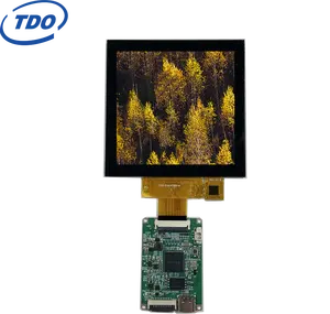 3.4 inch 480RGB*480 CTPTFT LCD mini board with 3.3V TTL interface