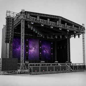 Kit de Arco de Aluminio Resistente para Iluminación de DJ, 11.2 pies de Ancho, 10.5 pies de Altura, Portátil - Product Image 1