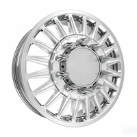 Jantes arrière concaves monobloc OEM en gros pour roues forgées jumelées, style widebody, pour camions lourds personnalisés
