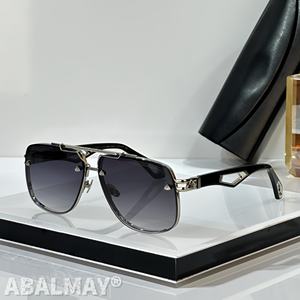 เดอะคิงที่ 2 แว่นกันแดดคุณภาพสูงสำหรับผู้ชายผู้หญิงหรูหราแว่นกันแดดดีไซเนอร์คลาสสิกย้อนยุคแฟชั่นกรอบแว่นตา UV400 - Product Image 5