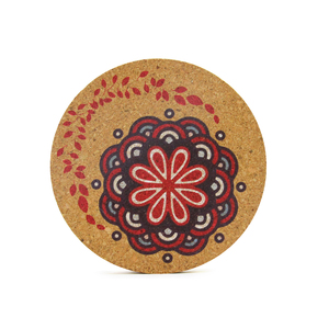 Custom Promotional Round Stamping Drink Cup Mat Decoration Bar Cork Coaster With Customization Logo Design for Drink