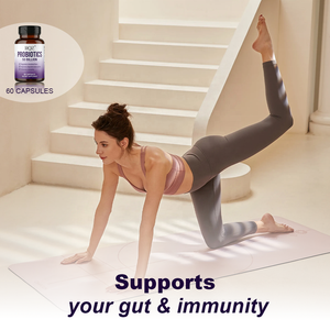 Probióticos para Adultos OEM, 50 Mil Millones de UFC, Cápsulas para el Soporte de la <span class=keywords><strong>Flora</strong></span> <span class=keywords><strong>Intestinal</strong></span> y la Digestión, <span class=keywords><strong>Suplemento</strong></span> de 60 Cápsulas, 2 Cápsulas por Porción - Product Image 6