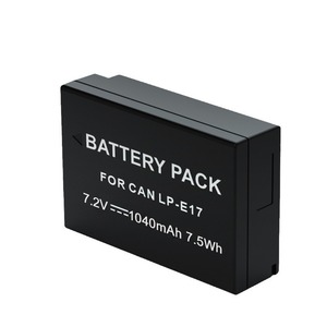 แบตเตอรี่กล้อง LP-E17 1040mAh สำหรับ Canon EOS 760D 850D M3 ได้รับการรับรองมาตรฐาน CE RoHS ขายส่งจำนวนมาก คุณภาพระดับ Tier 1 - Product Image 2