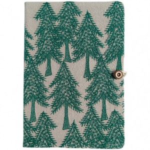 Carnet portable à couverture rigide pour étudiants, format A5/A6 pratique, broderie en tissu, petit carnet mignon, journal intime - Product Image 1