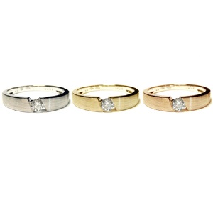 Vente en gros - Best-seller - Ensemble de mariage classique pour femmes - Bague de fiançailles en or blanc massif 18 carats avec diamants véritables - Product Image 4