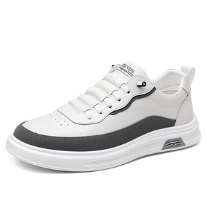 Zapatos Casuales Blancos para Hombre, Sin Cordones, Punta Redonda, Forro de Malla, Suela de Goma, Transpirables, Zapatillas de Moda de Primavera - Product Image 4