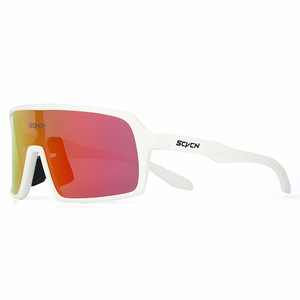 Scycn Polarized Cycling Sunglasses Full Rim Mirror Lenses 100% Uv Protection Multi Functional Outdoor Sports <b>Eyewear</b> - Product Image 3