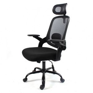Schienale alto regolabile bracciolo nero ergonomico in Mesh sedia da ufficio di lusso Executive sedia da ufficio - Product Image 3