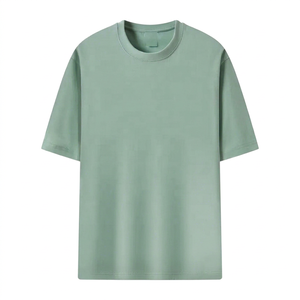 Wholesale OEM Men's T-Shirts Custom Printed Silk Screen Front Blank Super Soft <b>Carded</b> Cotton Plus Size Short <b>Sleeve</b> O-Neck Quick - Product Image 1