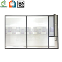 Fenêtres à battants et à bascule en aluminium certifiées NFRC, à double vitrage, écoénergétiques et résistantes aux intempéries, avec cadre en aluminium.