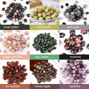 Pierres Roulées <span class=keywords><strong>de</strong></span> Guérison en Cristal Poli Mélangé Chakra Reiki : Améthyste, Quartz Rose pour la Décoration (Vente en Gros) - Product Image 2