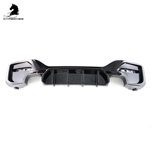 Para <span class=keywords><strong>BMW</strong></span> F20 serie 1 <span class=keywords><strong>LCI</strong></span> <span class=keywords><strong>4</strong></span> puntas de escape brillo negro difusor trasero 2015-2019 - Product Image 6
