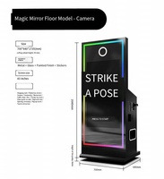 Station photo interactive IA avec écran tactile pour salles d'arcade et centres commerciaux – Caméra IA intelligente pour selfies