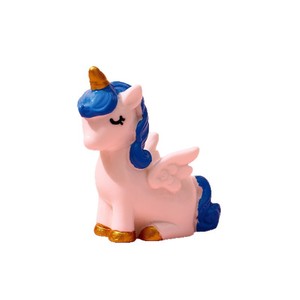 Artesanías de resina de unicornio, vitrinas creativas para el hogar, decoraciones de escritorio para oficina, adornos festivos de arte navideño para porche, nuevo - Product Image 6