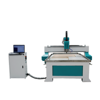 Router CNC de 3 Ejes 1325 4x8 con Sistema de Control Syntec, Motor de Husillo Refrigerado por Agua de 3.5KW, Bomba de Engranajes para Grabado en Madera