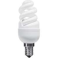 Super Mini Supreme 9W 2700K 445lm Bombilla LED E14 Tubo espiral Delgado Tipo de base E27-A