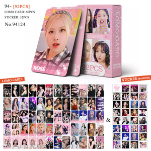 Nouvelles cartes Lomo double face Kpop BP, marchandises de groupe, autocollants de scrapbooking DIY, collection d'idoles, cartes décoratives haute définition - Product Image 3