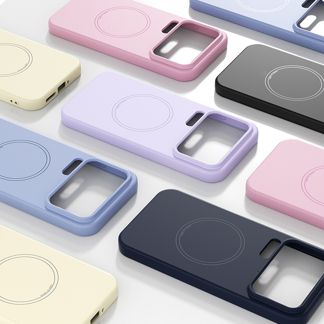 For Redmi K90 Pro Max Magnetic Phone Case for Xiaomi 17 Ultra Design Soft Silicone Luxury Back Cover for Xiaomi 17 Pro Max