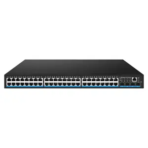 4,8,16,24,48 port 1000Mbps akıllı L2/L3 Web yönetimli Gigabit PoE ağ anahtarı yönetilebilir 10g, gigabit RJ45 ve SFP uplink
