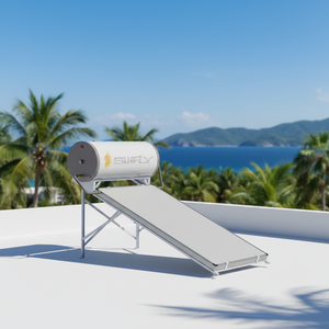 Revestimiento Esmaltado Resistente a la Corrosión para Calentador de Agua Solar de Placa Plana Presurizada - Product Image 1