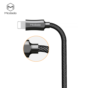 Mcdodo Tela <span class=keywords><strong>de</strong></span> Nylon Desconexión automática LED inteligente Micro USB <span class=keywords><strong>Cable</strong></span> Para Samsung con QC 3,0 ,CE, RoHs - Product Image 5