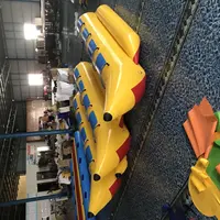 Juego de agua crazy drag, bote inflable de 4 asientos